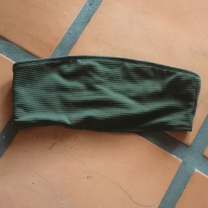 Bandeau bathing suit top